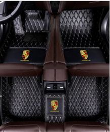 Suitable For Porsche Cayman Cayenne Boxster Porsche Macan 20002021 allweather waterproof and nonslip car mats are nontoxic and9910565