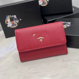 Women Designer Wallets Five Colours Palm Pattern Genuine Leather Flip Wallet Portable Card Holders