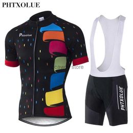 Men's Tracksuits Phtxolue Cycling Jerseys Sets Breathab Bike Cycling Clothing Polyester Quick-Dry Bicyc Clothes QY048H24125