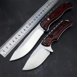 Wholesale B15017 M15002 Fixed Blade Knife Hidden Canyon Hunter Short Knifes CPM-S30V Satin Drop Point Blade Outdoor Bushcraft 15017 15002 Knives