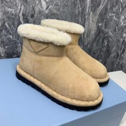 Winter Warm Snow Boots Fashion Soft comfortable Sheepskin keep warm boots