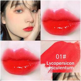 Lip Gloss Lazy Person Lipstick Pillow Talk Transparent Shimmer Liquid Tint Moisturizing Set For Girls Drop Delivery Health Beauty Ma Othzh