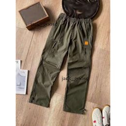 Carharrt Cargo High Quality Badge Patches Mens Track Pant Fashion Letters Stone Designer Jogger Pants Cargo Pants Zipper Sports Trousers 693