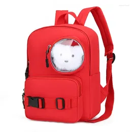 School Bags Children's Cute Bear Cartoon Backpack Boys And Girls Ultra Light Weight-reducing Bag Rugzak Kids Plecak Book