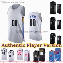 1 MikalBridges Jersey Custom Player Version 10 BenSimmons Basketball Authentic Stitched Jerseys CamThomas Day'RonSharpe CameronJohnson Dinwiddie NoahClowney