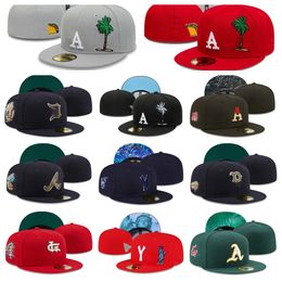 Designer Fitted hats Snapbacks Adjustable baseball Caps All Team Logo letter Flat Outdoor Sports Embroidery casquette Closed Beanies alo yoga hat flex cap sizes 7-8