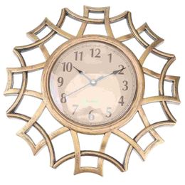 Wall Clocks Silent Clock Vintage Round Decorative Wall Clock Hanging Clock Farmhouse Wall Decoration for Living Room Bedroom Clocks