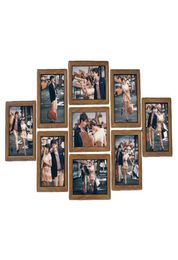 9Pcs Picture Frames Wall Po Frame Set 7Inches Creative Wedding Po Series Family frames for picture Wall Decor 20182597356