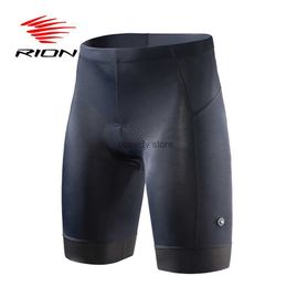 Men's Shorts RION 2022 Upgrade Cycling Shorts Men Downhill Mountain MTB Road Bike Shorts Padded Bicyc Shorts Licra Bermuda CiclismoH24125