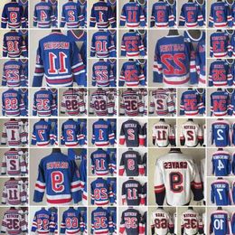 New York''rangers''new Retro Ice Hockey Jerseys 99 Wayne Gretzky 8 Tkaczuk Gartner Beukeboom Kocur Domi Vanbiesbrouck Richter Anderson Espos 96