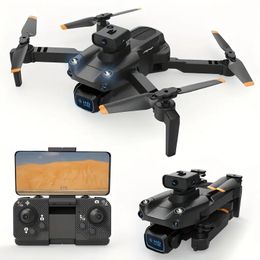 High -definition Dual Camera Five -way Obstacle Avoidance Drone Can Fold The Aerial Folding Quad -rotor Remote Control Helicopter Boys, Children Gifts.