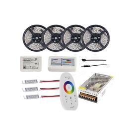 WIFI 20m Waterproof LED Strip Light RGB RGBW RGBWW 5050 SMD Reel Tiras Lights RF Remote Controller Power Supply Adaptor Ampl6985926