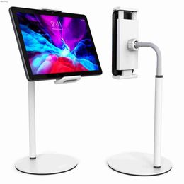 Tablet PC Stands Phone Holder Desk Bed Tablet Ipad Stand In Car Aluminium Alloy 360 Rotating for iPhone Computer Baseus Bracket Flexible YQ240125