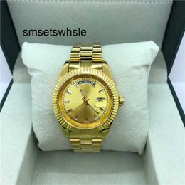 Luxury Watch Clean Factory Designer Luxury Full Wrist Male Style Date with Steel Metal Band Clock