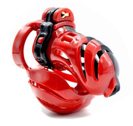 3D Design 3 Size Penis Ring Device Detachable Belt Scrotum Tied Ball Stretcher Cock Cage Virginity Lock BDSM Sex Toys2954379