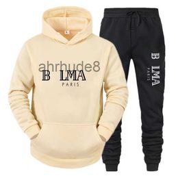 Mens and Womens Tracksuits Designer Sweatshirt Suit Set Pure Cotton Fashion Hoodie Trousers Sportswear the Same Clothing for Lovers M-3xl 23s K67Q