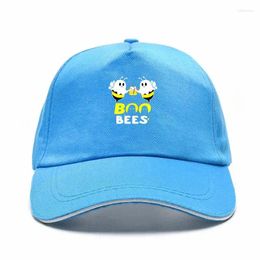 Ball Caps Boo Bees Drink Wine Halloween Funny Baseball Cap High Quality Casual Printing