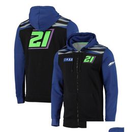 Motorcycle Apparel Racing Sweater Coat Mens Zipper Suit Cross-Country Cycling Outdoor Sports Drop Delivery Automobiles Motorcycles Acc Ot4Gn