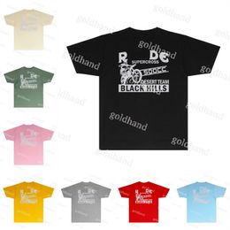 Brand Mens Cotton T Shirt Designer Letter Printed Polos Hip Hop Street Men Tees Clothing