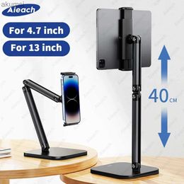 Tablet PC Stands Tablets smartphones desktop stand 360 degrees 40 Centimetres metal tablet support holder YQ240125