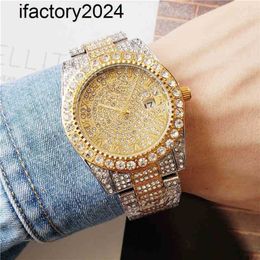 Ap Watch Diamond Moissanite Iced Out Can Pass Test r brand o wristwatch l designer e x studded Fashion Casual