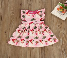 New Christmas baby girl dresses baby girl designer clothes cute princess dresses girls dress toddler girl clothes8379452