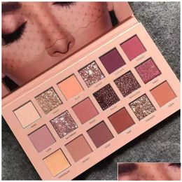 Eye Shadow 18 Colors Aromas Nude Eyeshadow Palette Long Lasting Mti Reflective Shimmer Matte Glitter Pressed Pearls Makeup Drop Deli Ot9Dk