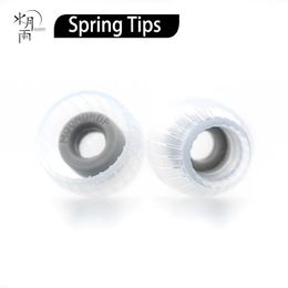 Accessories MoonDrop Spring Tips Silicone Earphone EarTips MoonDrop Kato (3 pairs)