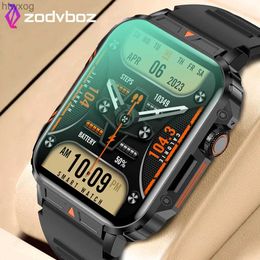 Smart Watches New 1.95 '' Outdoor Military Smart Watch Men Bluetooth Call Smartwatch For Android IP68 Waterproof Women Watches YQ240125