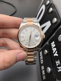 EW Factory Men's and Women's Universal Watch Date Just Designer Watch 36MM Automatic Mechanical Watch Sapphire Glass Waterproof Watch with Box Warranty Card