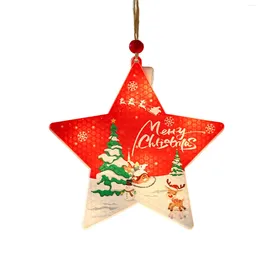 Christmas Decorations Tree Hanging Light Xmas Decorative Ornament Party Accessories For Home Decor