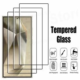 Screen Protector For Samsung Galaxy S24 Ultra S21 S22 S23 Plus A25 A15 A05 A05s A24 A34 A54 Xcover7 A04e Tempered Glass Film Protective