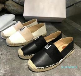 Designer fisherman Sandals Leather Letter platform woman