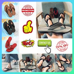 Free shipping Designer Casual Platform Slides Slippers Men Woman anti slip wear-resistant Li ht weight breathable super soft soles flip flop Flat sandals
