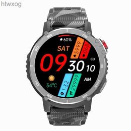 Smart Watches Smart Sport Watches for Men IP68 Waterproof C22 Smartwatch 4G ROM Support Connect Headset Smart Watch 400mah 7days Battery Life YQ240125