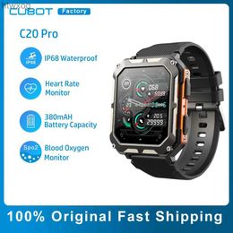 Smart Watches CUBOT C20 Pro Smartwatch 1.83 Bluetooth 5.0 Heart Rate Blood Oxygen Pressure Monitor 123 Sports Modes Smart Watch For Men Woman YQ240125