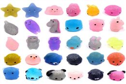 Decompression Sticky Stress Reliever Toys Glitter Mochi Squishy Antistress Boot Ball Squeeze Toy Party Favours Gift4848227