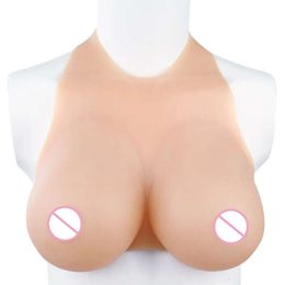 Costume Accessories Silicone Breast Forms Realistic Fake Boobs Tits Enhancer Crossdresser Drag Queen Shemale Transgender Crossdressing B C D F Cup