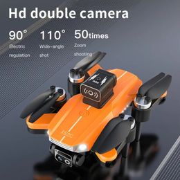 Brushless Motor Drone Aerial Photography High-definition Obstacle Avoidance Smart Remote Control Aircraft Black Technology Quadcopter Three Cameras