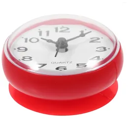 Wall Clocks Waterproof Bathroom Shower Clock With Suction Cup Operated