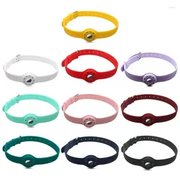 Dog Apparel Pet Collar For Airtag Cat Silicone Collars Holder Adjustable Small Dogs