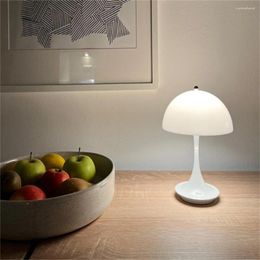 Table Lamps 2024 Battery Powered Cordless Touch Control Rechargeable Stepless Dimmable Nightstand