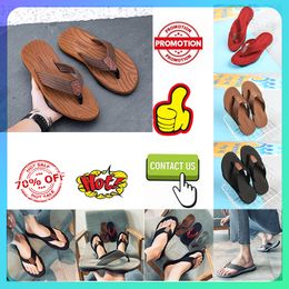 Free shipping Designer Casual Platform Slides Men Woman anti slip wear-resistant Light weight breathable super soft soles flip Flat sandals