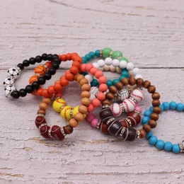 2023 New Product Multi type Ball Boutique Wooden Bead Bead Bracelet