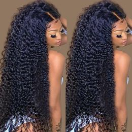 Water Wave Lace Front Wig 4x4 Lace Closure Wig Glueless 13x4 13x6 Hd Lace Frontal 360 Curly Human Hair Wigs for Women Preplucked