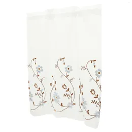 Curtain Shelves Plants Cafe Curtains Blackout Window Small Short Polyester Kitchen Rustic Bathroom