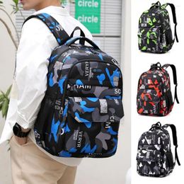School Bags Teen Girls Boys Student Backpack Lightweight Large Capacity Practical Portable Multi Pockets Bag