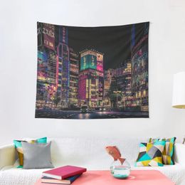Tapestries Futurism- Japan Night Po Tapestry Outdoor Decor Room Aesthetic Wall Deco