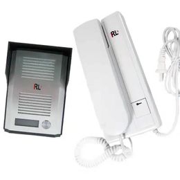 RL3206B Apartment Home Security Doorphone Audio Doorbell 2 wire intercom system unlock function 240123