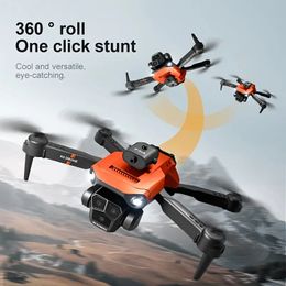 K6 MAX Black Optical Flow HD Triple Camera Remote Control Drone With 1/2/3 Batteries ESC Camera 360° Smart Obstacle Avoidance WIFI FPV Headless Mode Track Flight.
